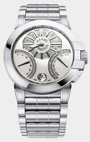 Review Replica Harry Winston Ocean Biretrograde 36mm OCEABI36WW033 watch